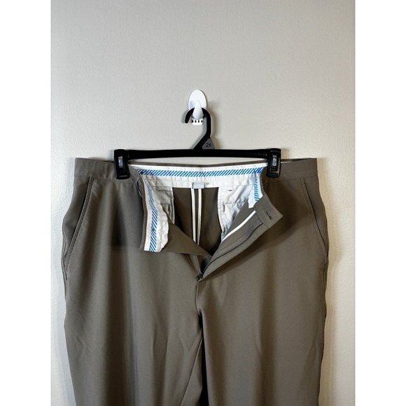 FootJoy Golf Performance Pants Men's 40x30 (see desc) Khaki Stretch Relaxed Fit - Picture 4 of 11